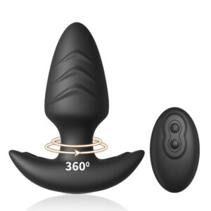Viva La | VSekreets T Shaped Rotating And Vibrating Butt Plug With Remote