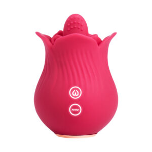 Verve | VSekreets Vibrating And Licking Rose Tongue Vibrator