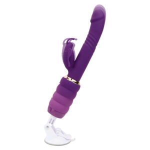 Violante | VSekreets Thrusting Butterfly Dildo Vibrator With Detachable Suction Base