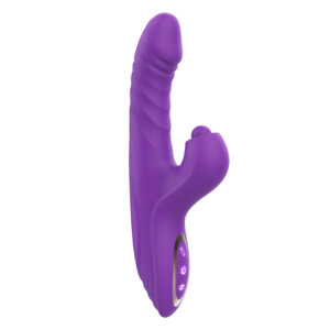 Valencia | VSekreets Purple Thrusting Rabbit Dildo Vibrator