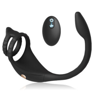 Vitto | VSekreets Remote Control Vibrating Cock Ring With Anal Stimulator