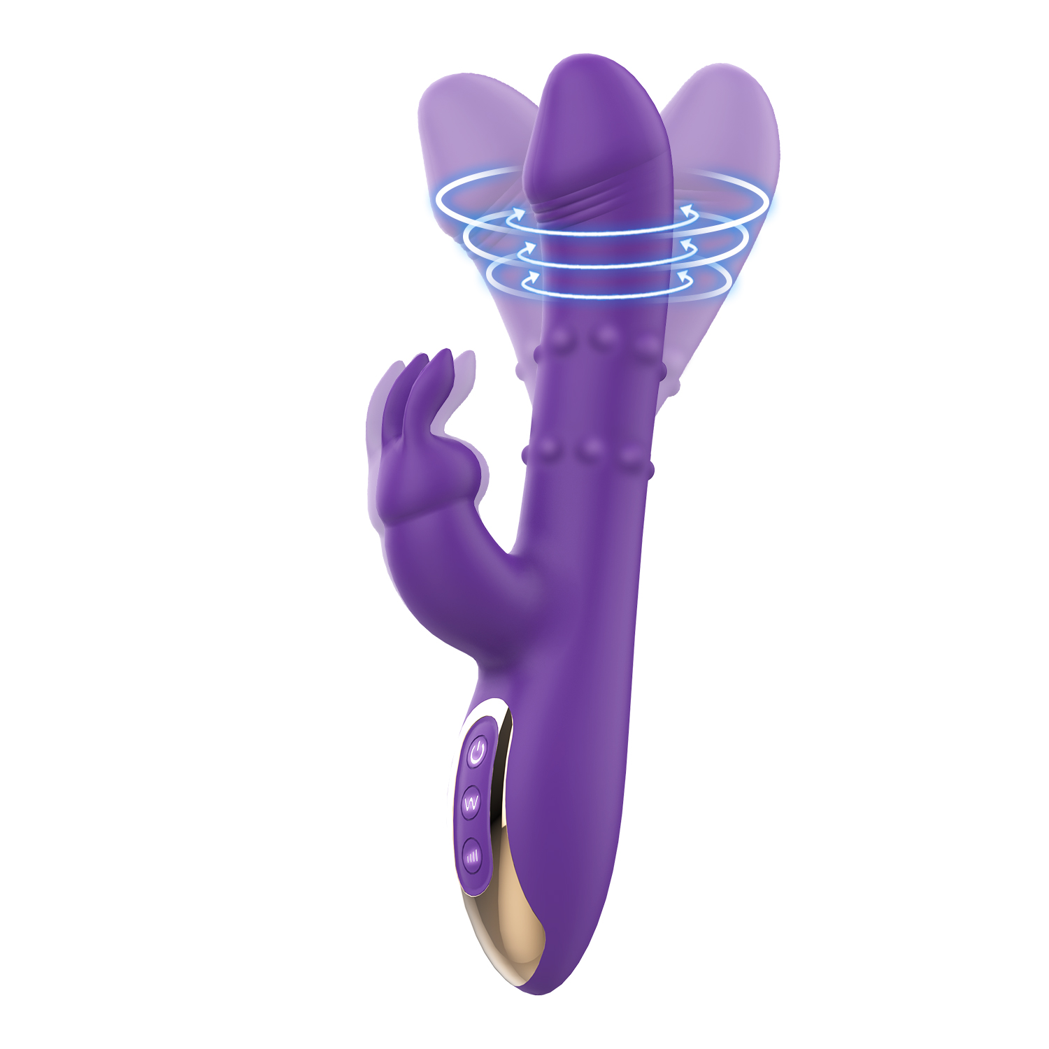 Venya | VSekreets Rotating & Sliding Silicone Rabbit Vibrator