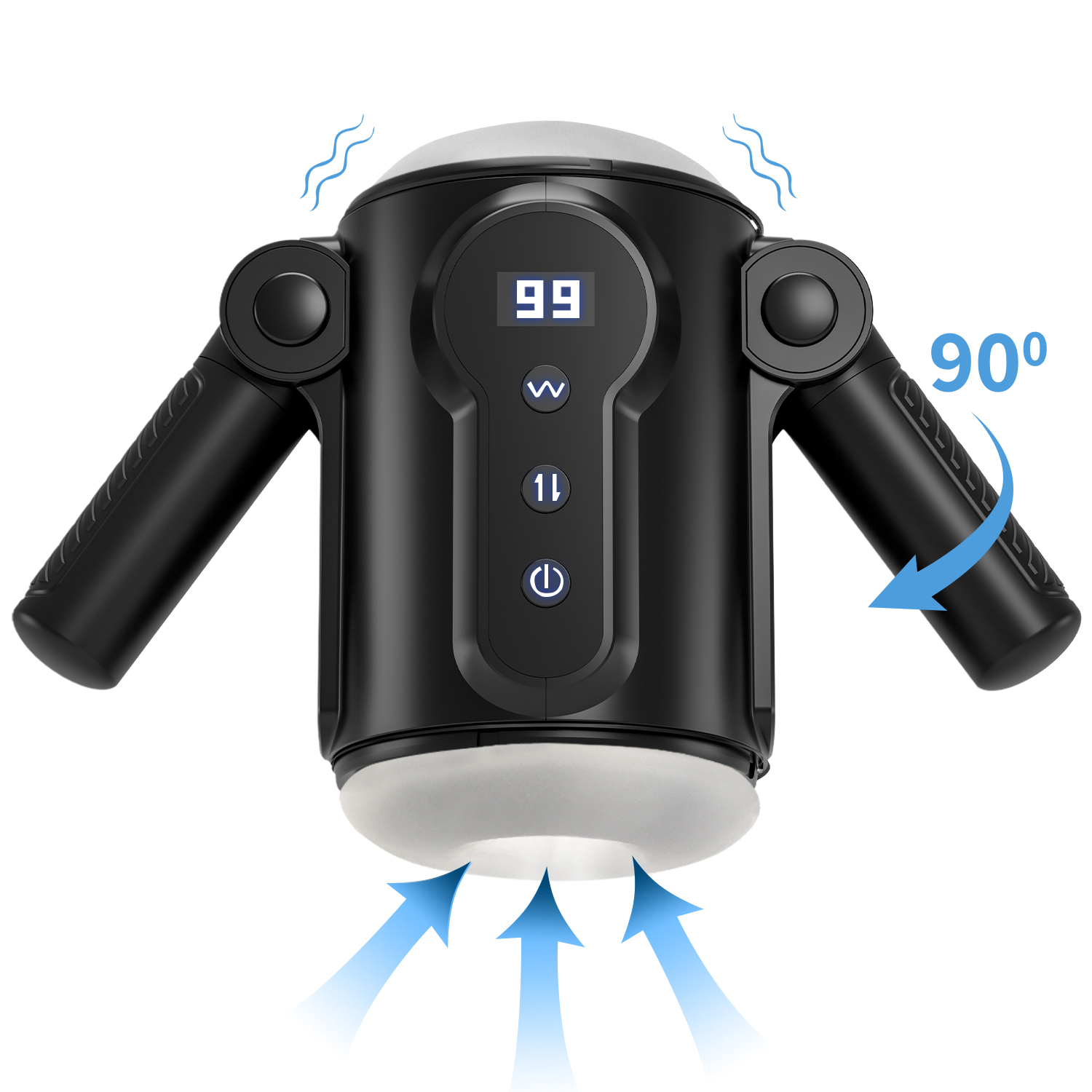 Virgilio | VSekreets Handheld Thrusting & Vibrating Male Milking Machine