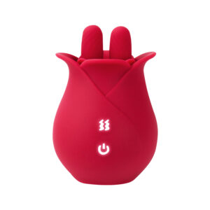Vanja | VSekreets Double Tongue Clit Licking Rose Vibrator