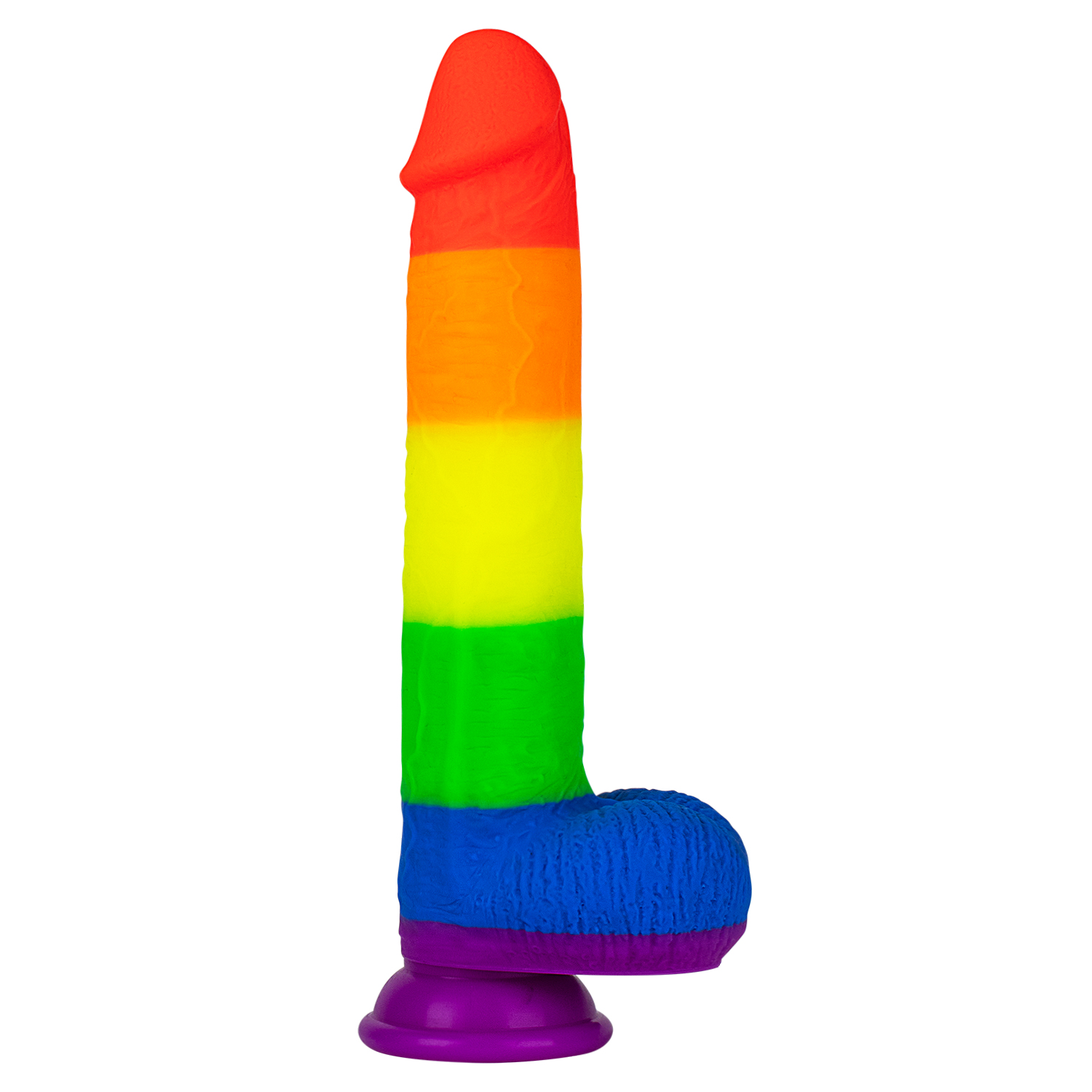 VSekreets Colorful Big Gay Men Dildo – 10 Inch