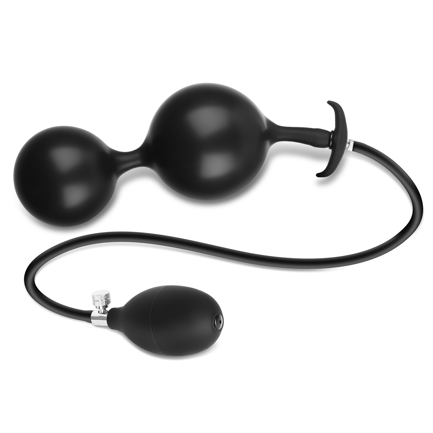 VSekreets Silicone Pump-Up Anal Inflation Plug
