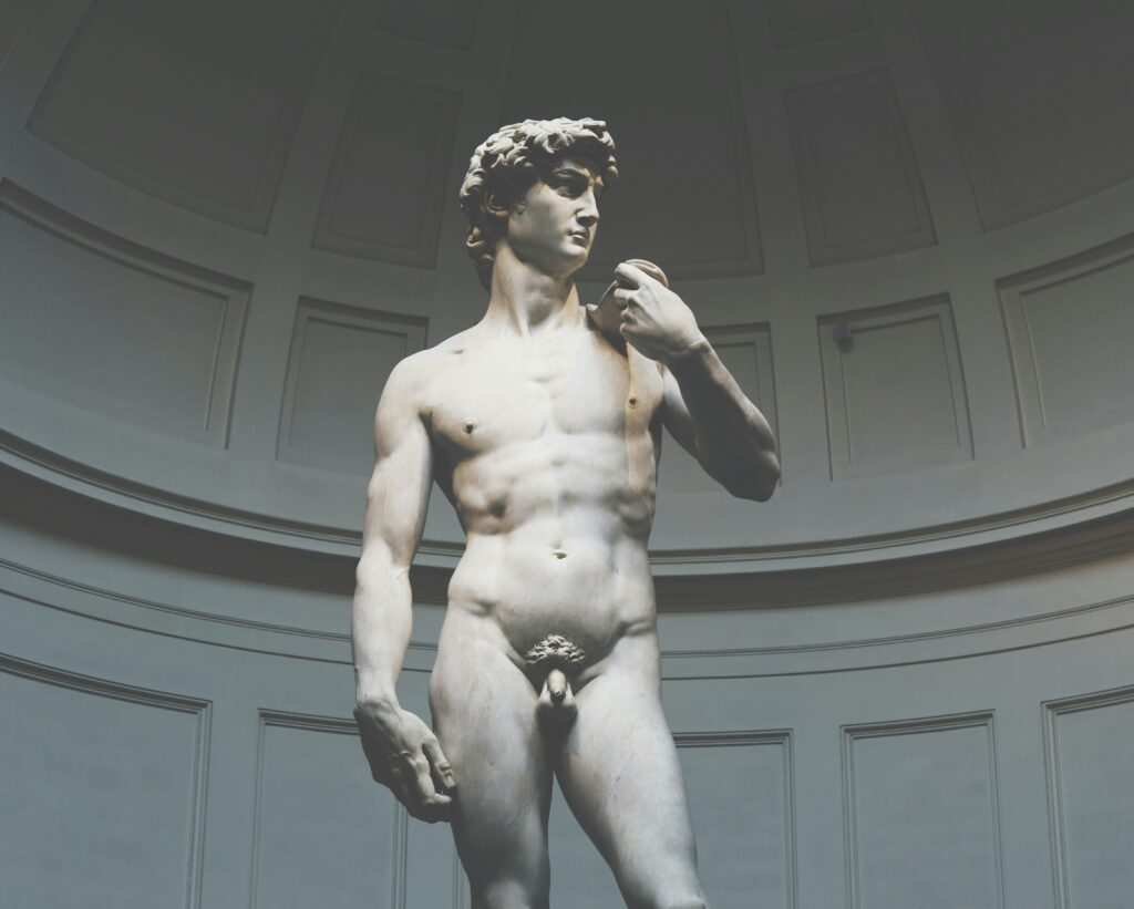 Statue of Michelangelo’s David