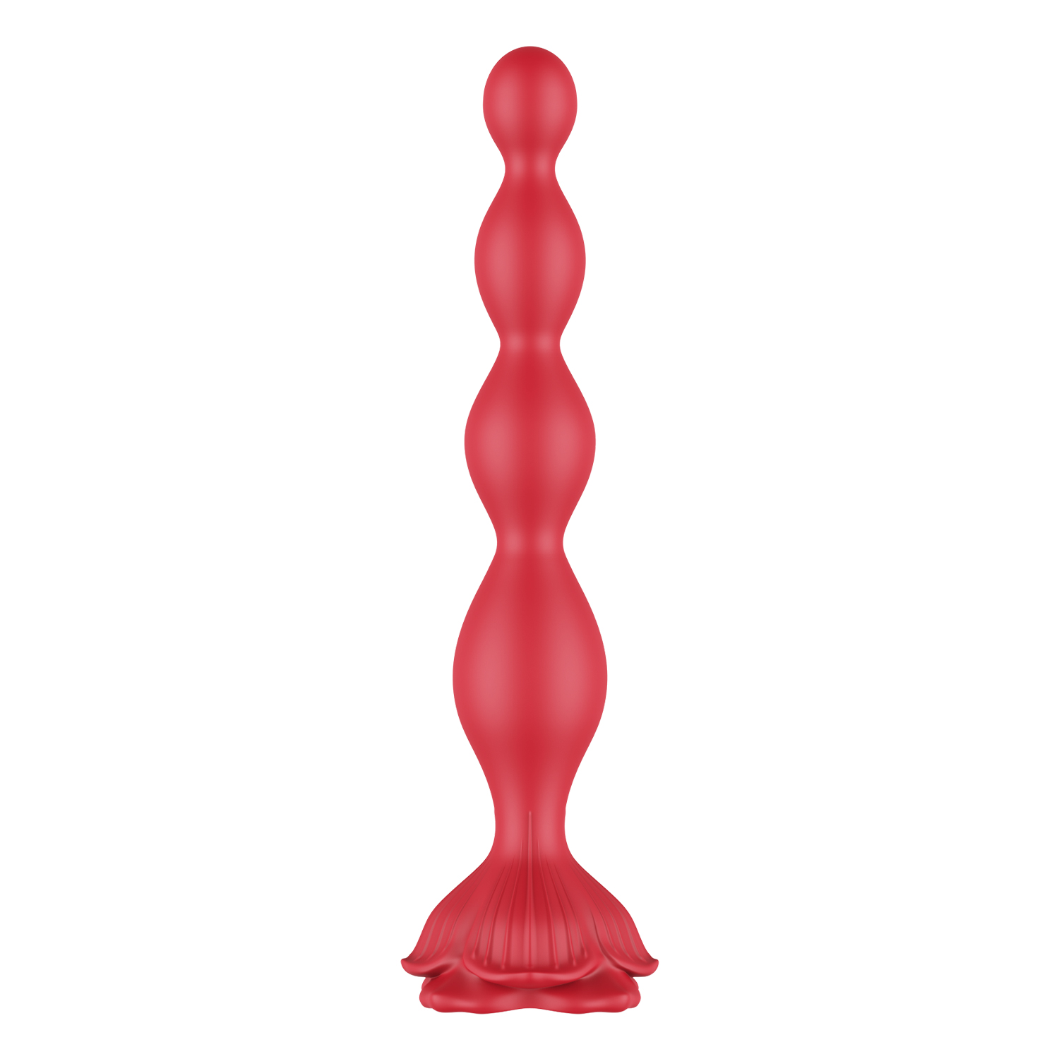VSekreets | Beaded Rose Anal Plug Vibrator