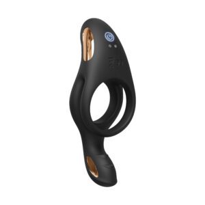 Vibrating cock ring with clit stimulation