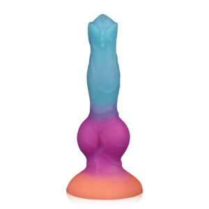 VPhantasy | 8.5 Inch Glow-In-The-Dark Dog Knot Fantasy Animal Dildo
